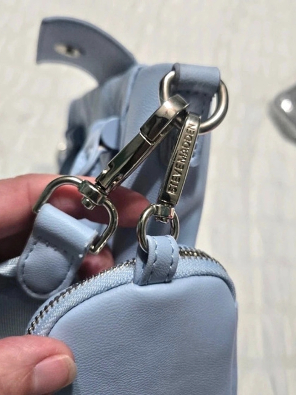 Steve Madden Blibby Crossbody Bag Blue - Picture 5 of 11